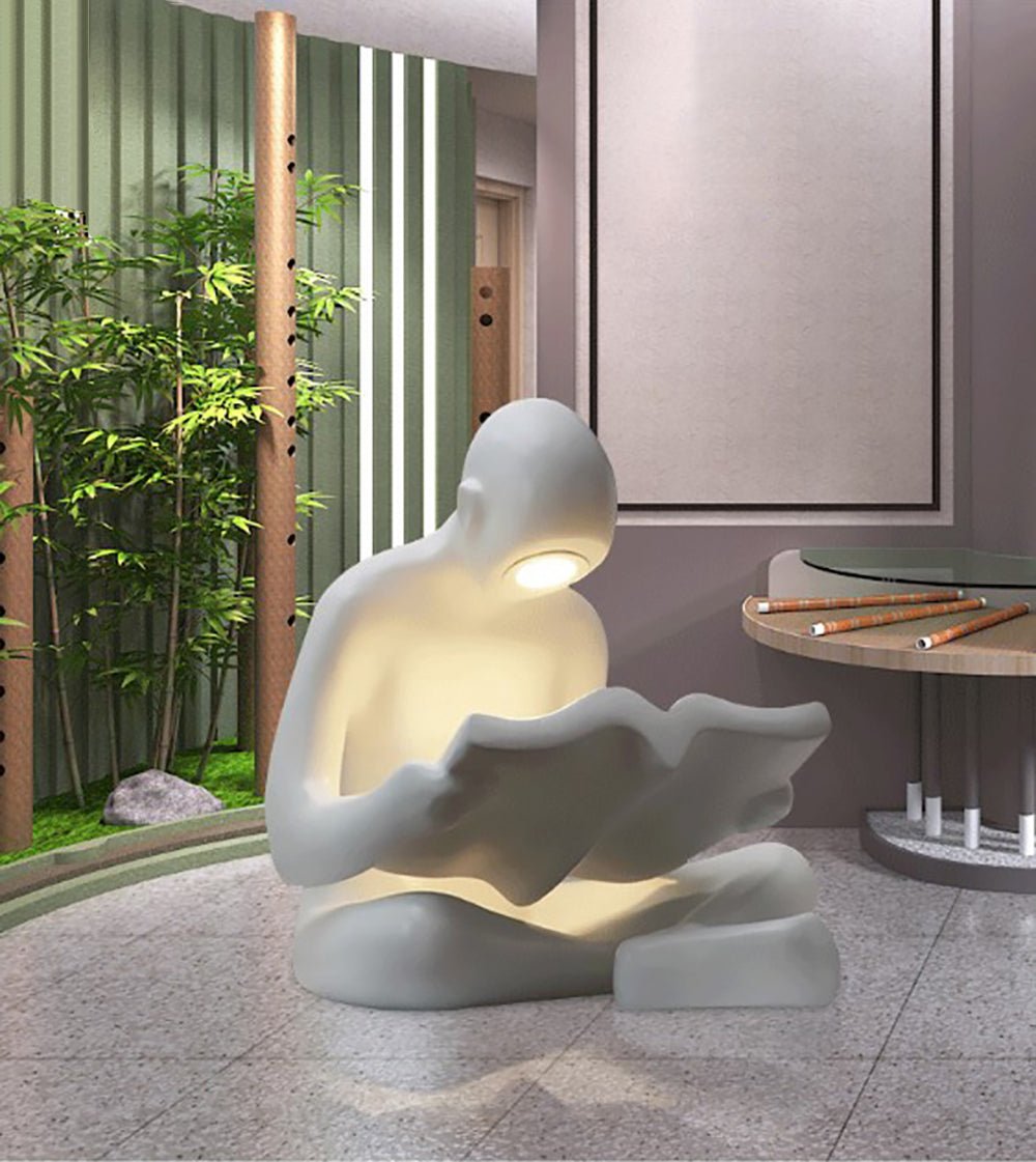 Elliott Reading Sculpture Free-standing Lamp Floor Lamp