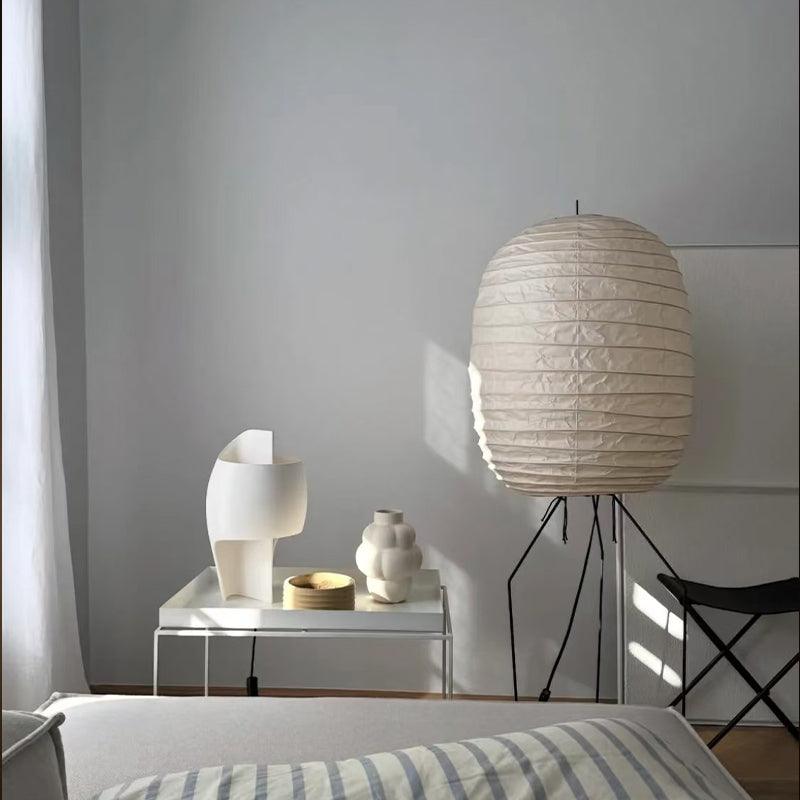 Ellipsa Rice Paper Lantern Floor Lamp