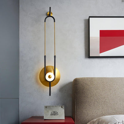 Ellipse Ring Marble Wall-mounted light Wall Light