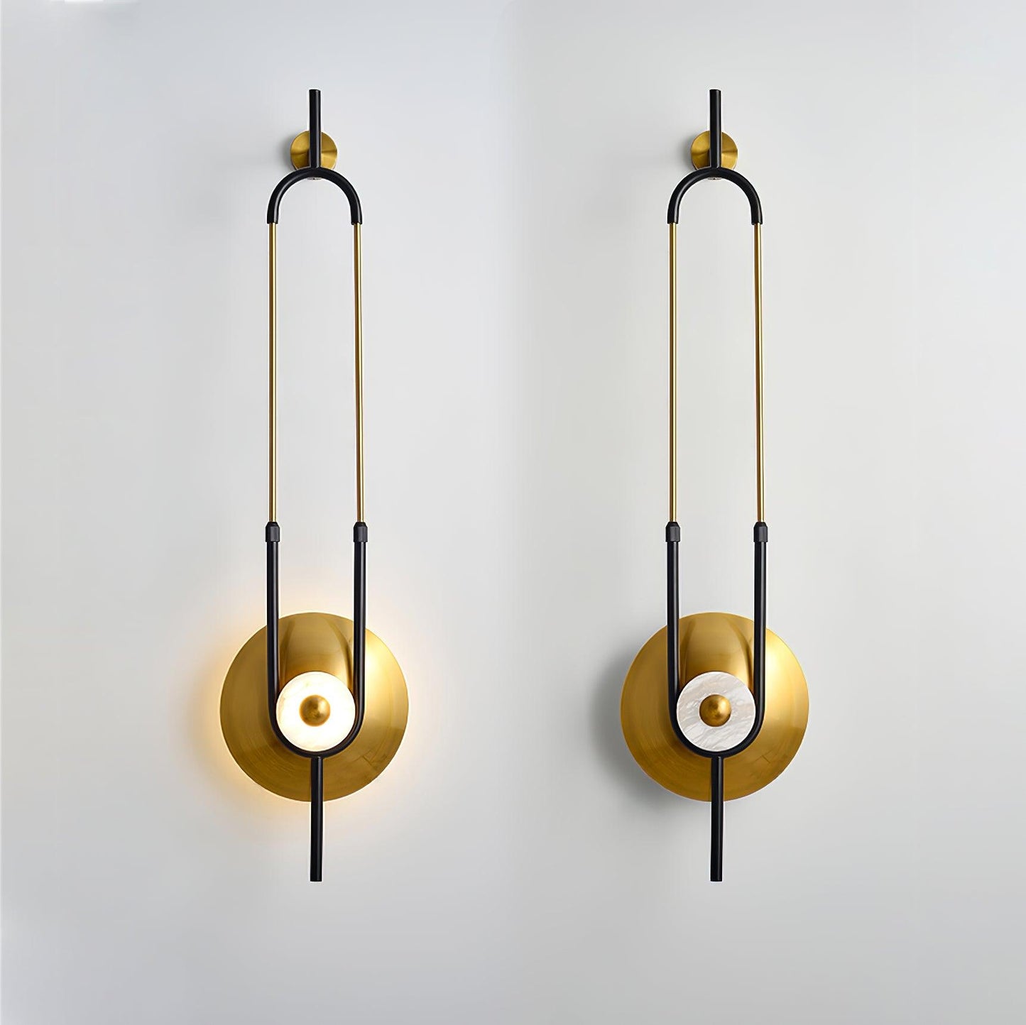 Ellipse Ring Marble Wall-mounted light Wall Light