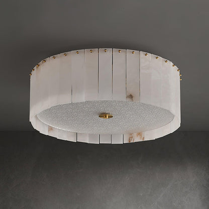 Elysian Alabaster Flush mount light Ceiling Lamp