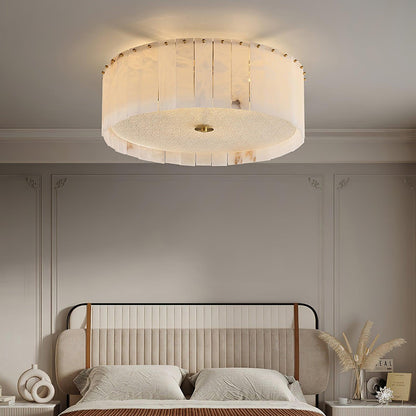 Elysian Alabaster Flush mount light Ceiling Lamp