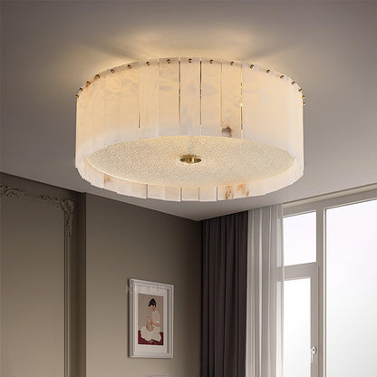 Elysian Alabaster Flush mount light Ceiling Lamp