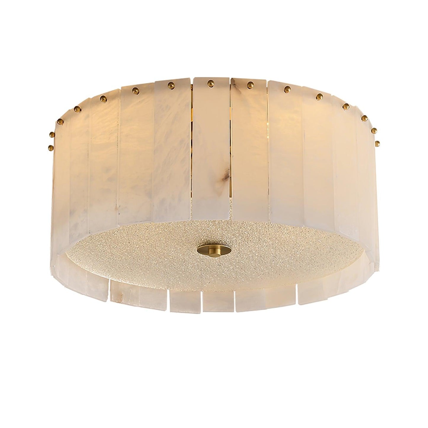 Elysian Alabaster Flush mount light Ceiling Lamp