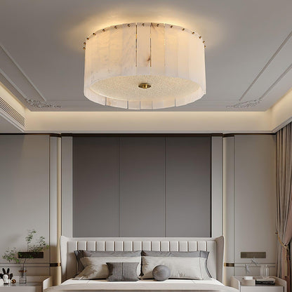 Elysian Alabaster Flush mount light Ceiling Lamp