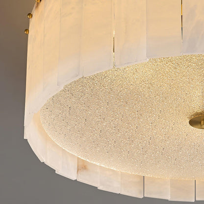 Elysian Alabaster Flush mount light Ceiling Lamp