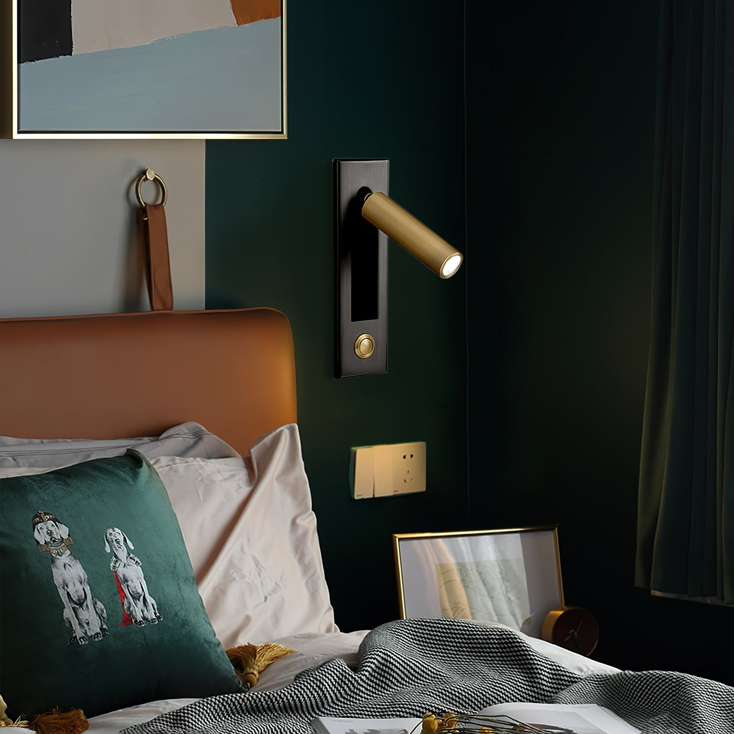 Embedded Bedside Sconce