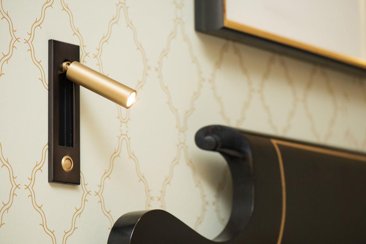 Embedded Bedside Sconce