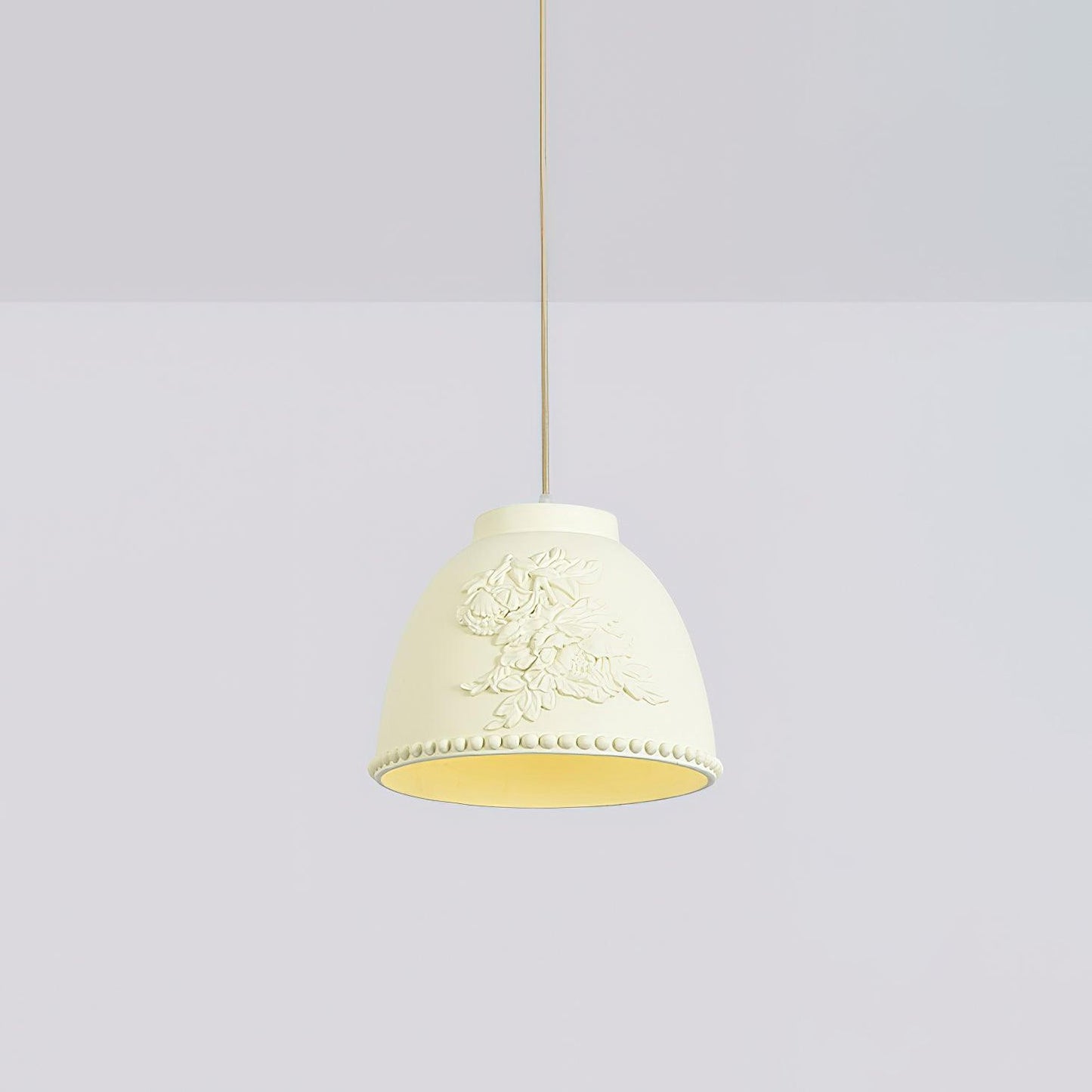 Embossed Flora Drop light Pendant Lamp