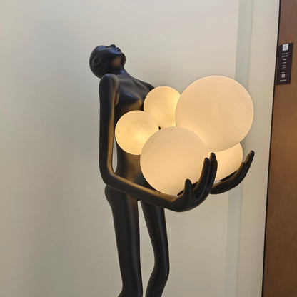 Embrace Sculpture Floor-mounted Lamp Floor Lamp