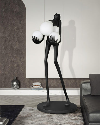 Embrace Sculpture Floor-mounted Lamp Floor Lamp