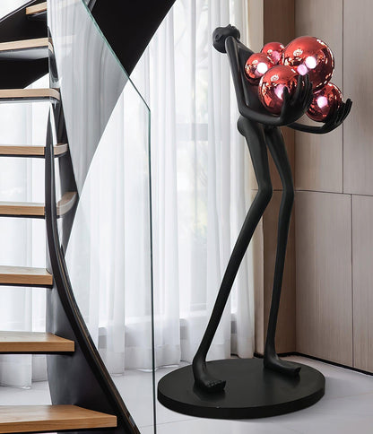 Embrace Sculpture Floor-mounted Lamp Floor Lamp