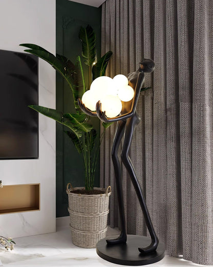 Embrace Sculpture Floor-mounted Lamp Floor Lamp