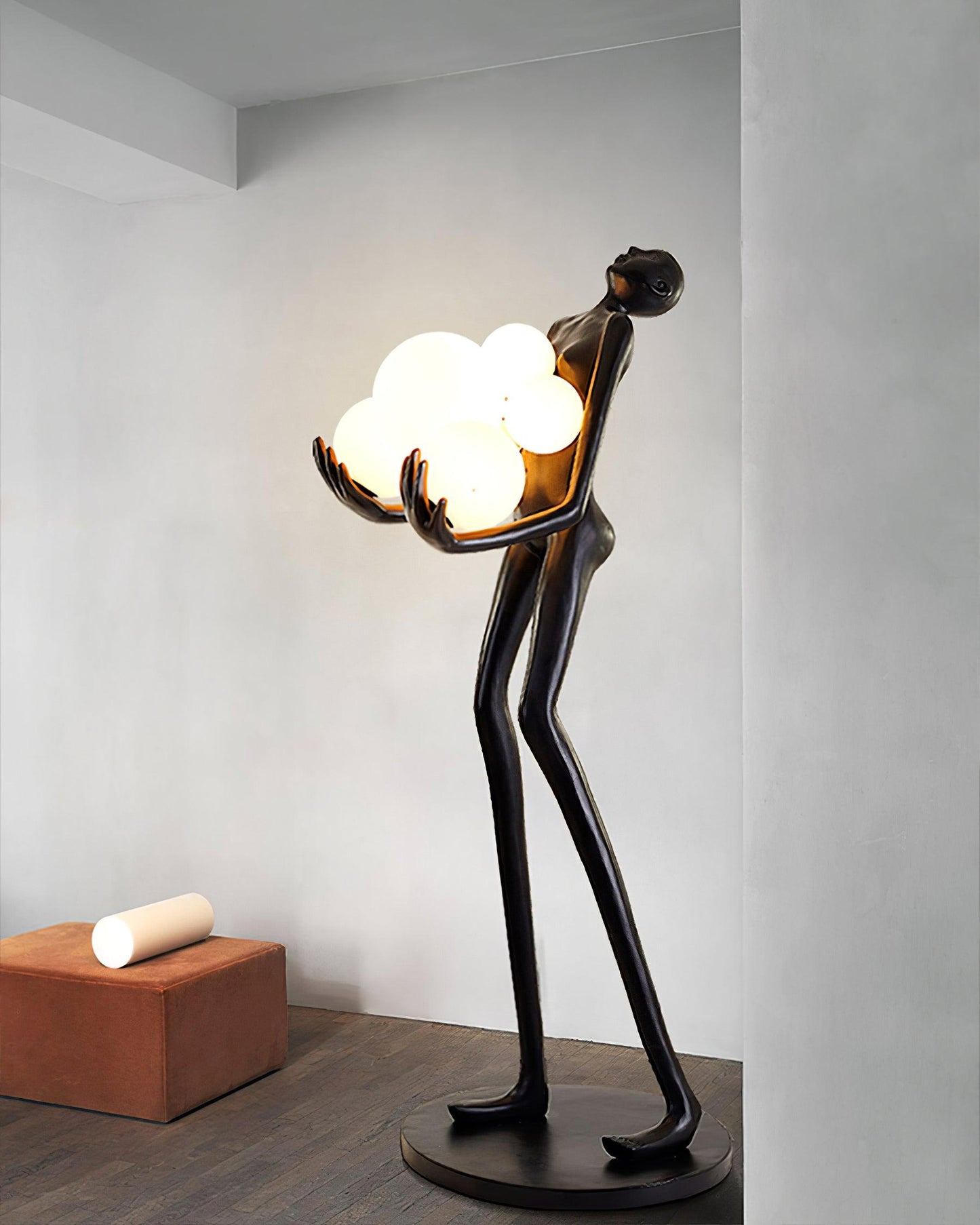 Embrace Sculpture Floor-mounted Lamp Floor Lamp