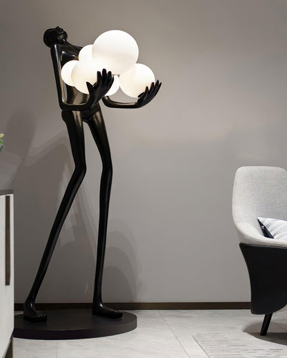 Embrace Sculpture Floor-mounted Lamp Floor Lamp