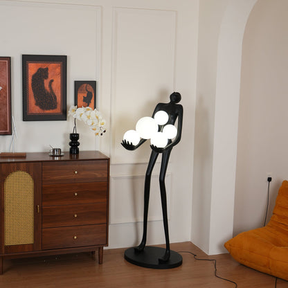 Embrace Sculpture Floor-mounted Lamp Floor Lamp