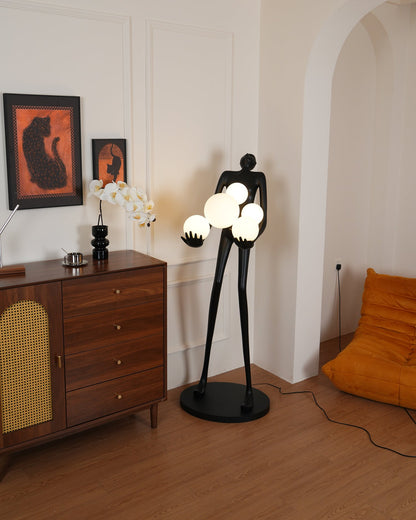 Embrace Sculpture Floor-mounted Lamp Floor Lamp