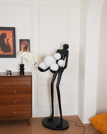 Embrace Sculpture Floor-mounted Lamp Floor Lamp