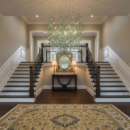Emerald Rainfall Crystal Customize Chandelier