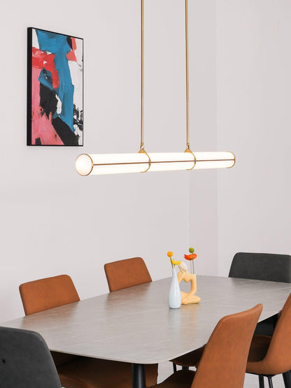 Cylindrical Endless Pendant Light