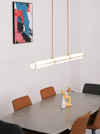 Cylindrical Endless Pendant Light