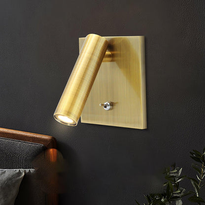 Square Switched Wall-mounted lamp Sconce