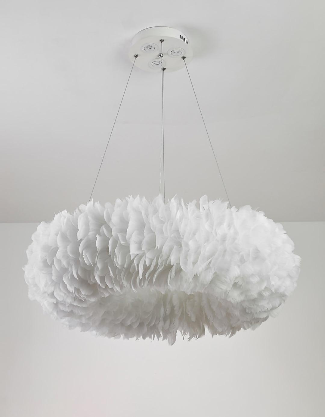 Goose Feathers Drop light Pendant Lamp