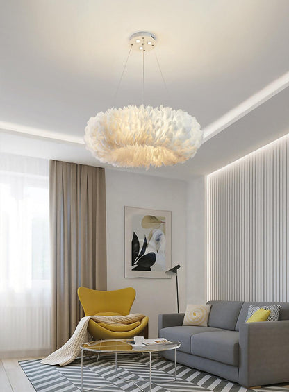 Goose Feathers Drop light Pendant Lamp