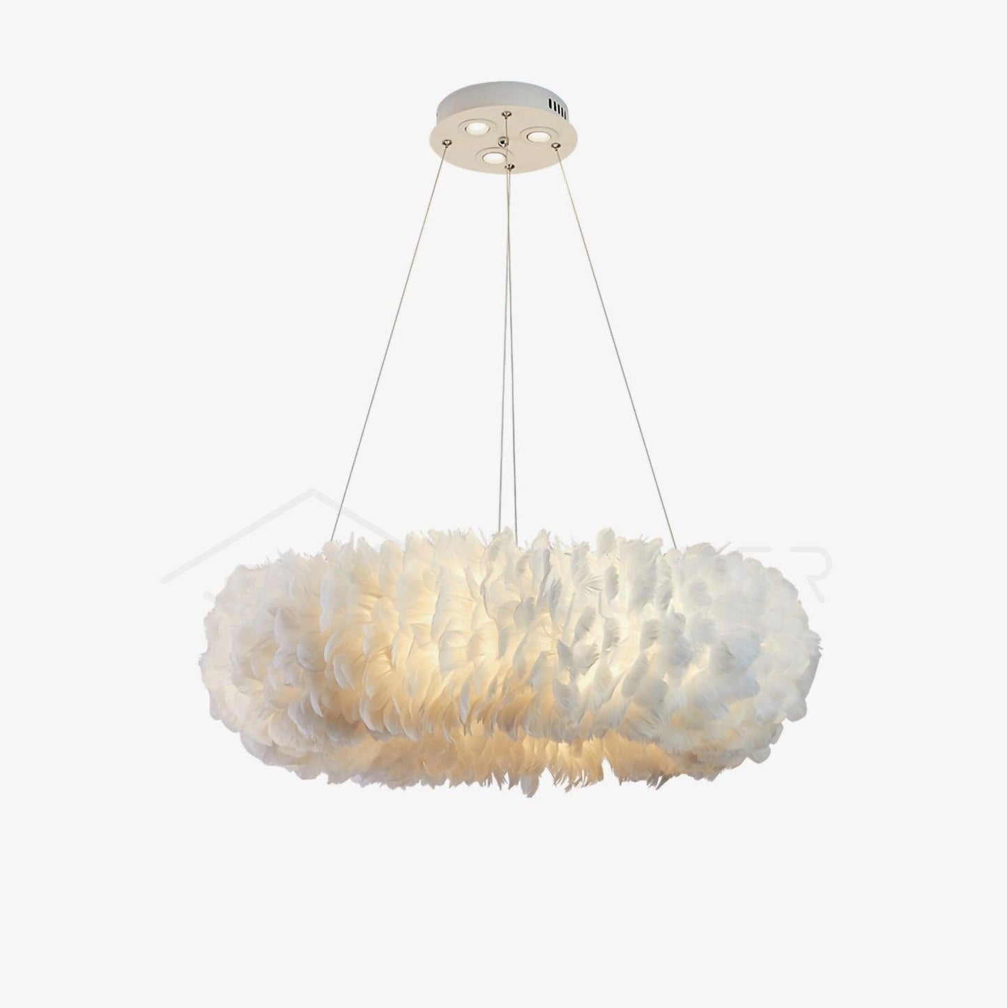 Goose Feathers Drop light Pendant Lamp