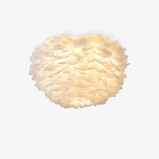 Feathered Ceiling-mounted light Ceiling Lamp