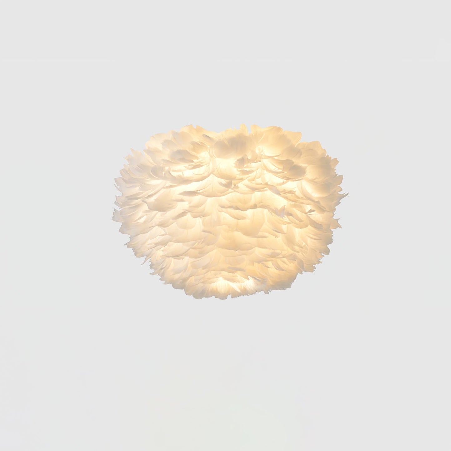 Feathered Ceiling-mounted light Ceiling Lamp