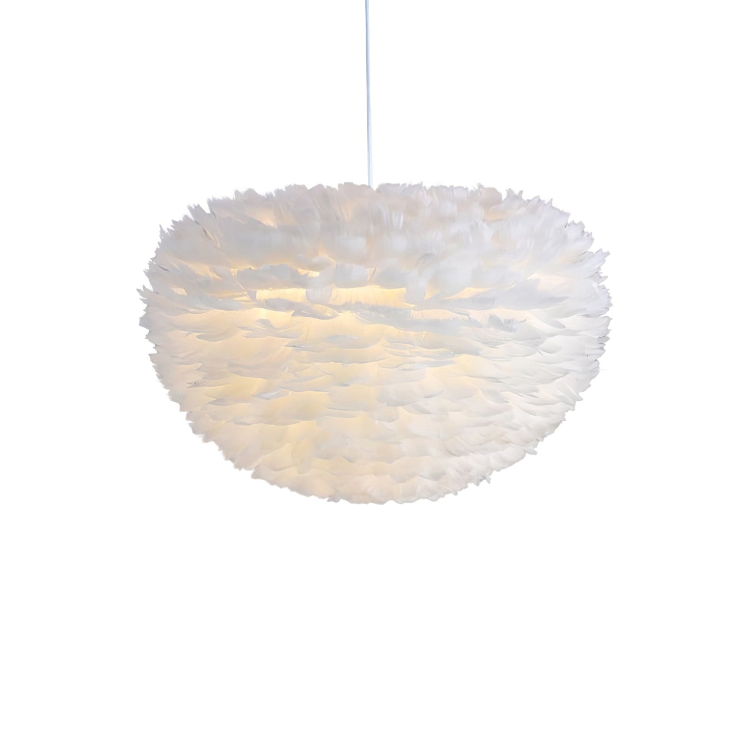 Goose Feathers Drop light Pendant Lamp