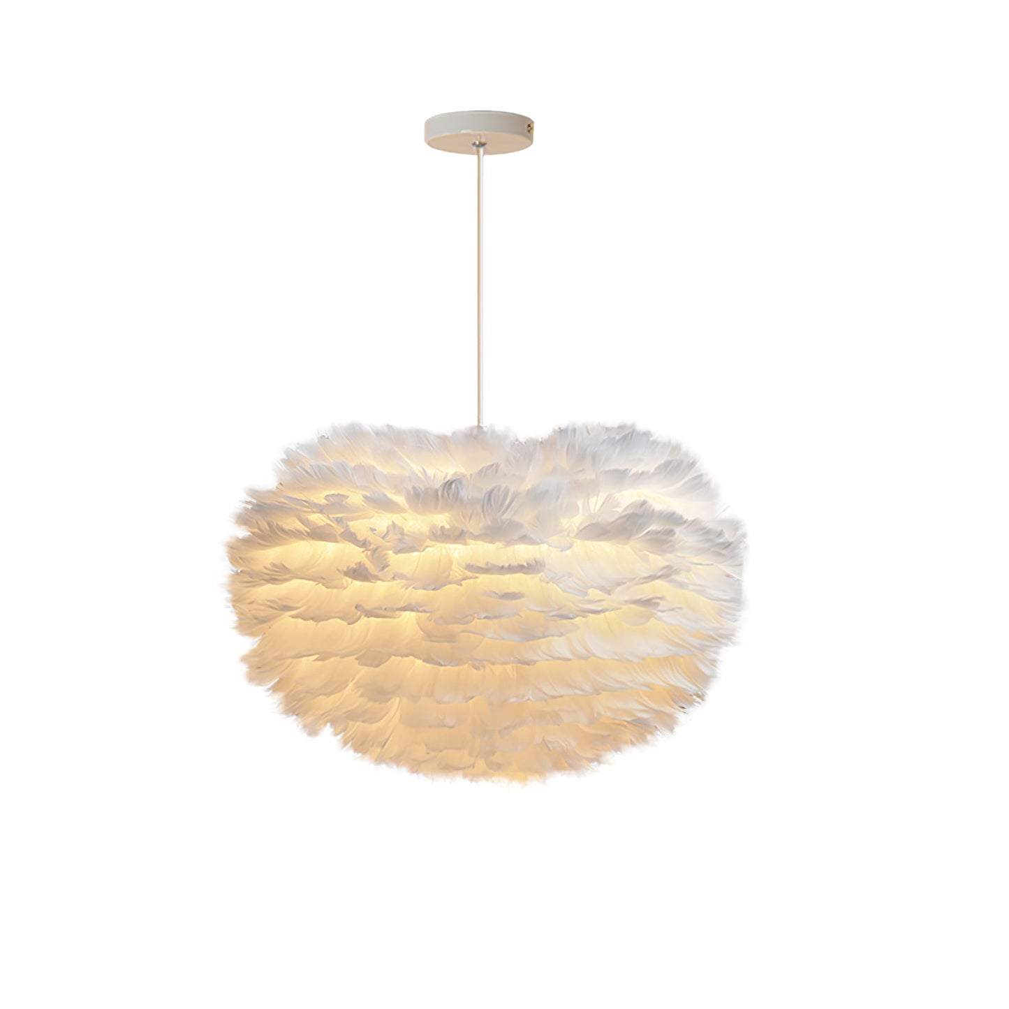 Goose Feathers Drop light Pendant Lamp