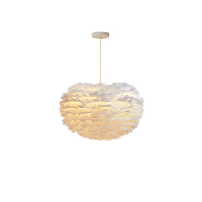 Goose Feathers Drop light Pendant Lamp