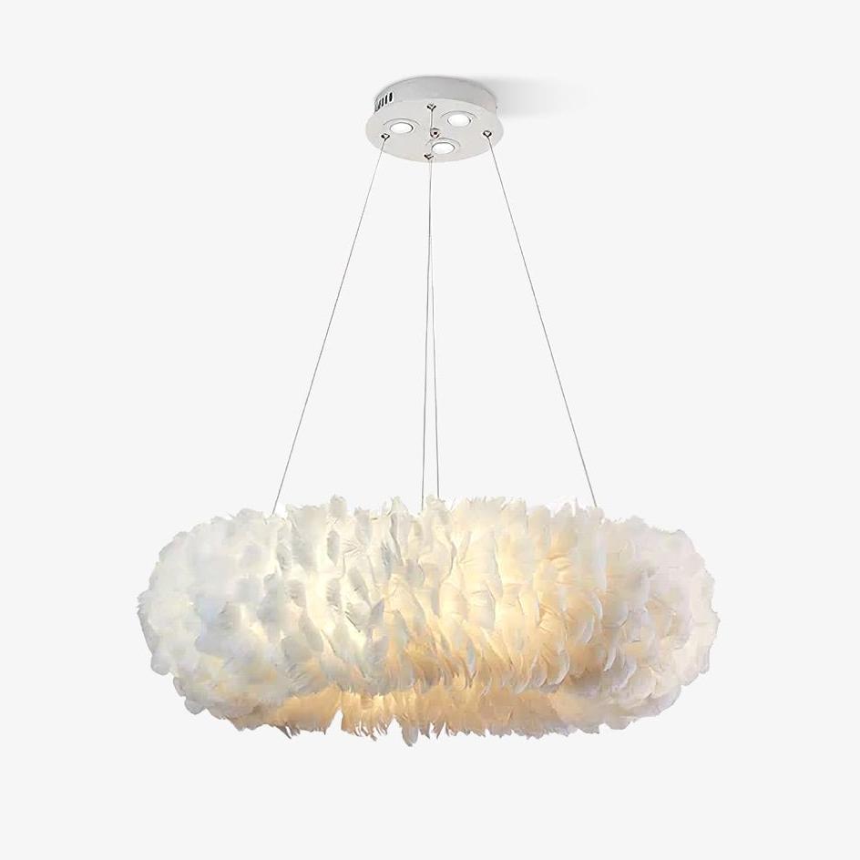 Goose Feathers Drop light Pendant Lamp