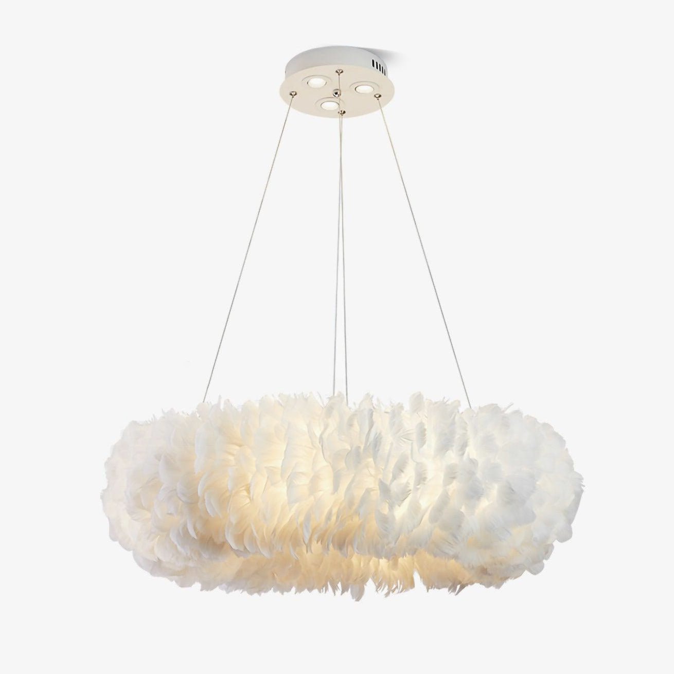 Goose Feathers Drop light Pendant Lamp