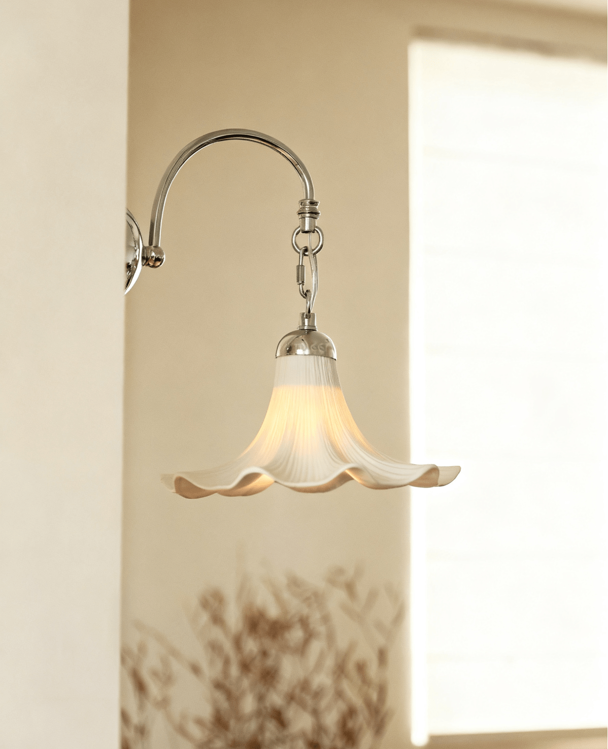 Ethereal Petal Wall Sconce