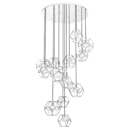 Eurofase Lighting Norway 13 Light Led Chandelier Cp412796