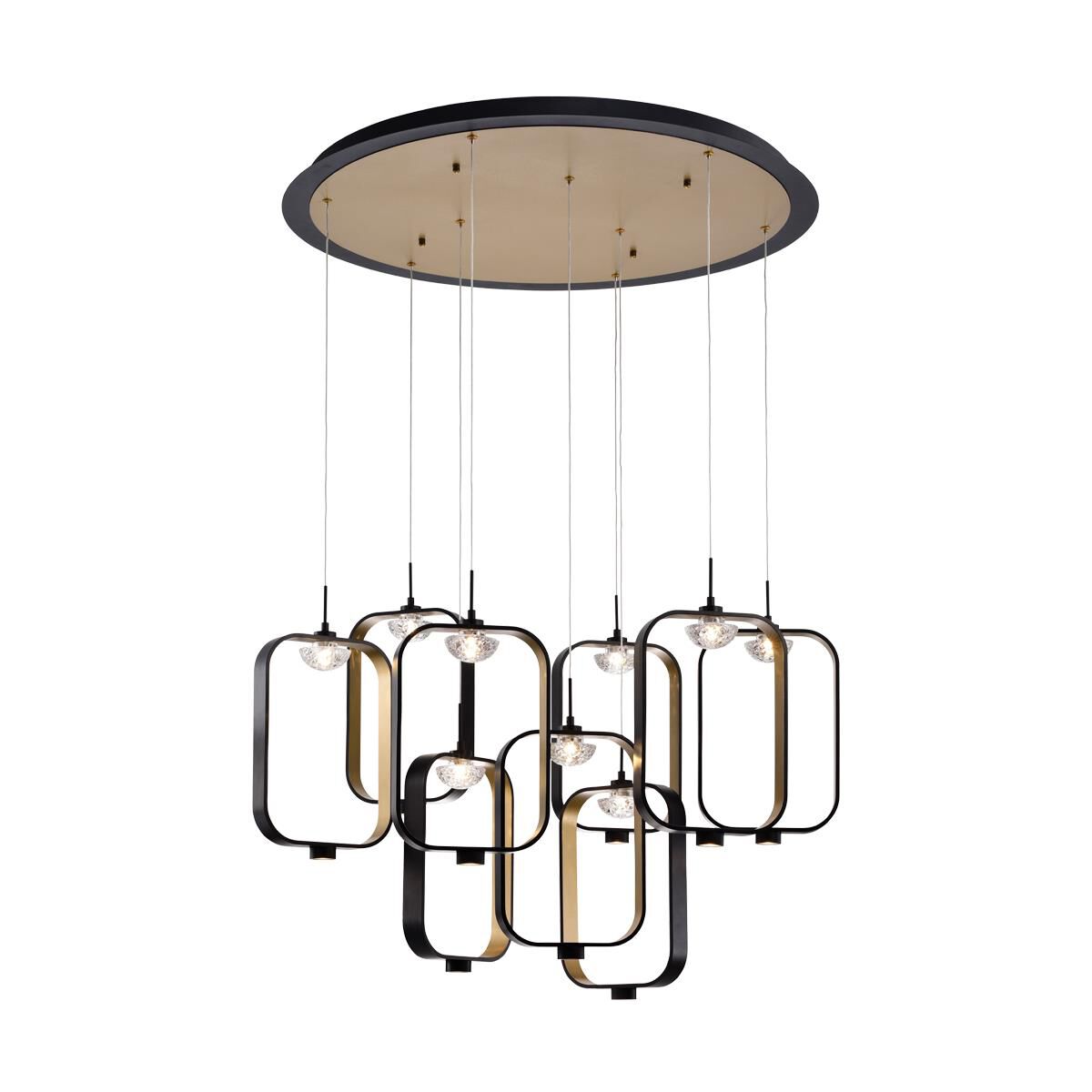 Eurofase Lighting Dagmar 8 Inch 9 Light Led Chandelier Cp427380