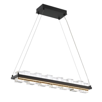 Eurofase Lighting Bruco 34 Inch 2 Light Led Linear Suspension Light Cp784982