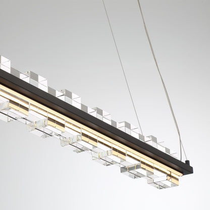 Eurofase Lighting Bruco 34 Inch 2 Light Led Linear Suspension Light Cp784982