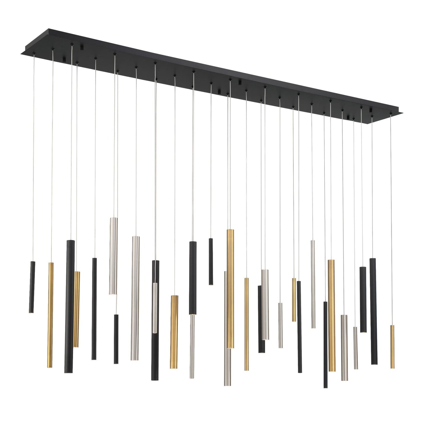 Eurofase Lighting Santana 72 Inch 30 Light Led Linear Suspension Light Cp795125