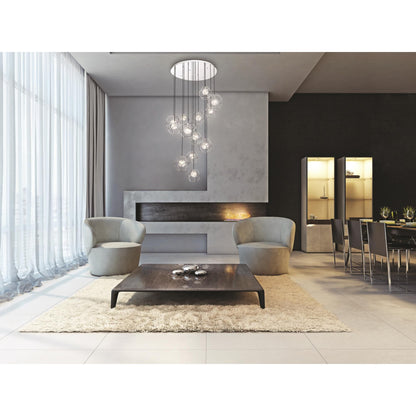 Eurofase Lighting Norway 13 Light Led Chandelier Cp412796