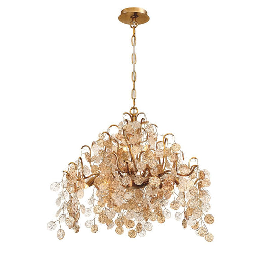 Eurofase Lighting Campobasso 33 Inch 11 Light Chandelier Cp44153