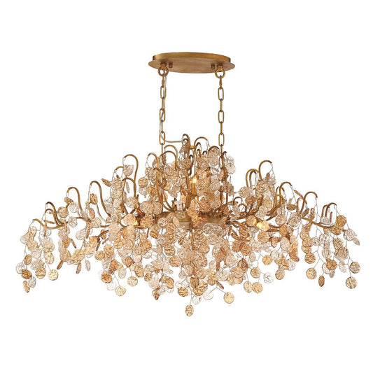 Eurofase Lighting Campobasso 22 Inch 10 Light Mini Chandelier Cp44158