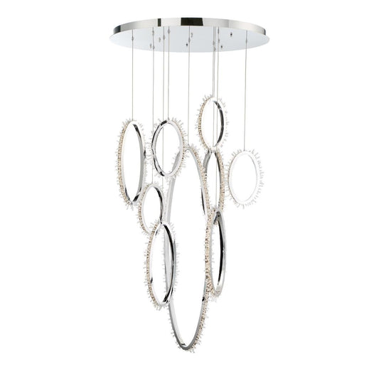 Eurofase Lighting Scoppia 38 Inch 9 Light Led Chandelier Cp53126