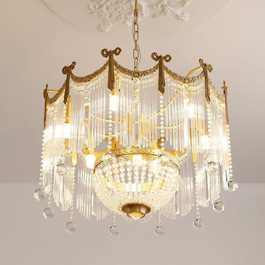 Evangeline Crystal Pendant light Chandelier