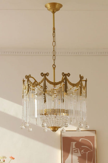 Evangeline Crystal Pendant light Chandelier