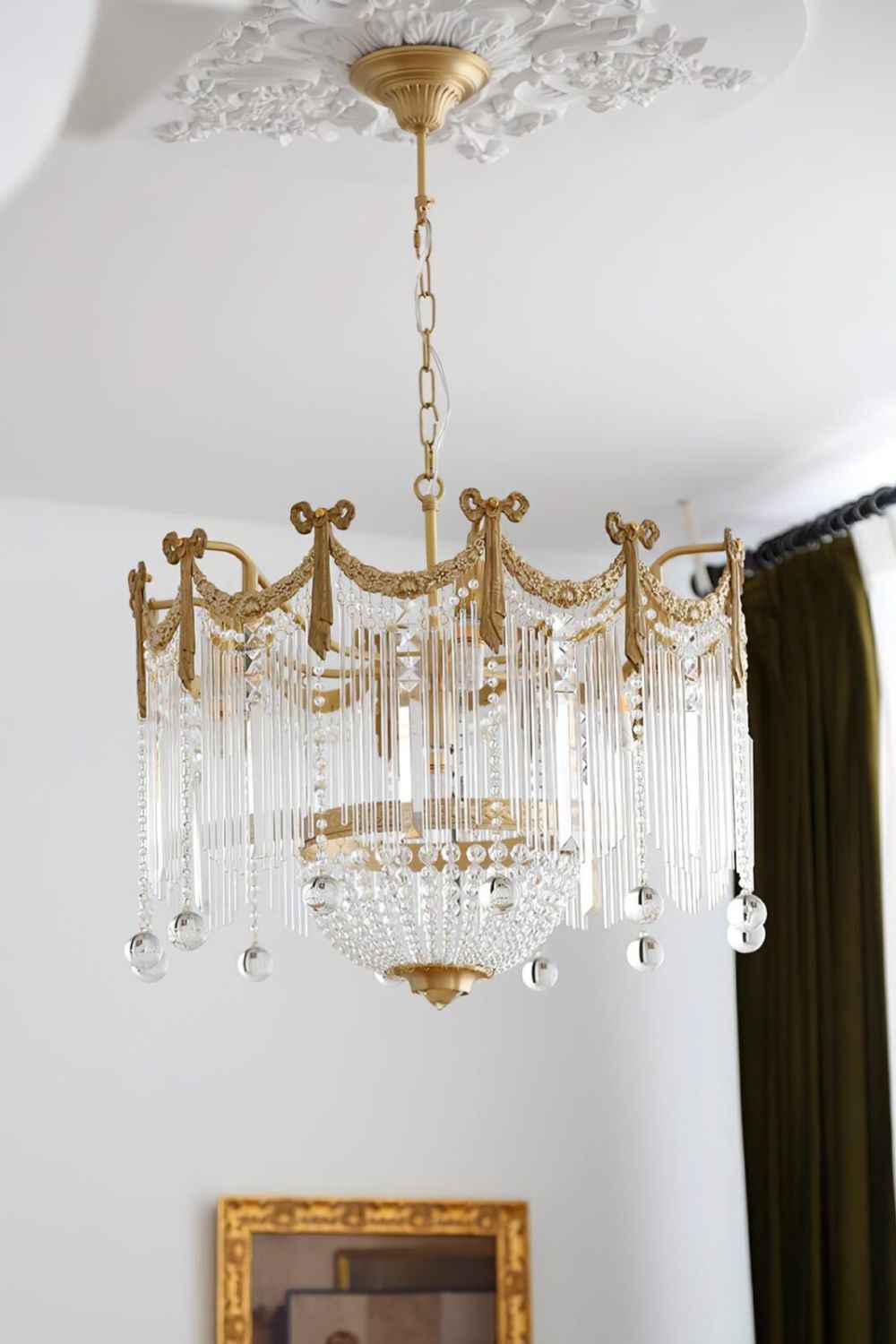 Evangeline Crystal Pendant light Chandelier