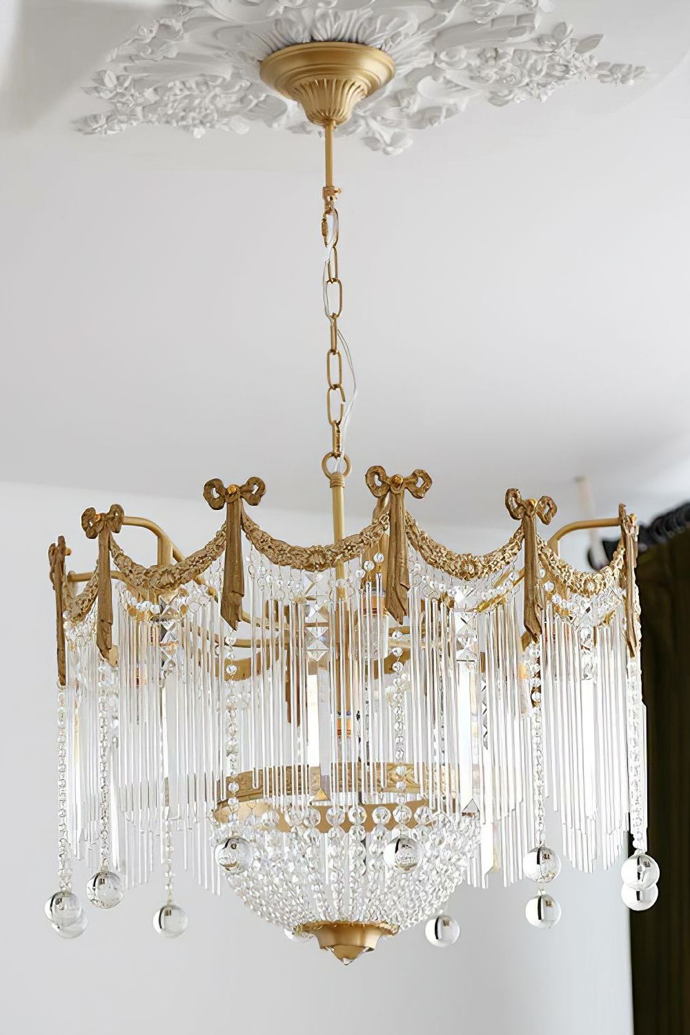 Evangeline Crystal Pendant light Chandelier